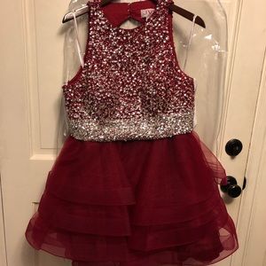 Maroon Jovani Homecoming/Prom Dress